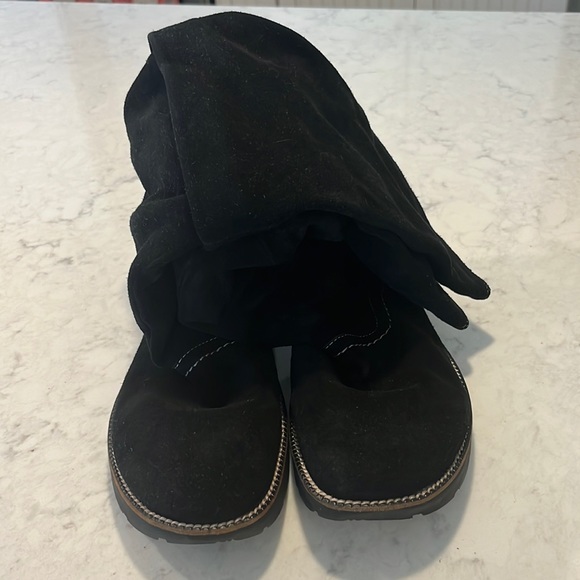 earth knee high boots